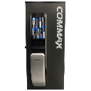 COMMAX CDL210R - Cerradura biométrica inteligente con apertura por medio