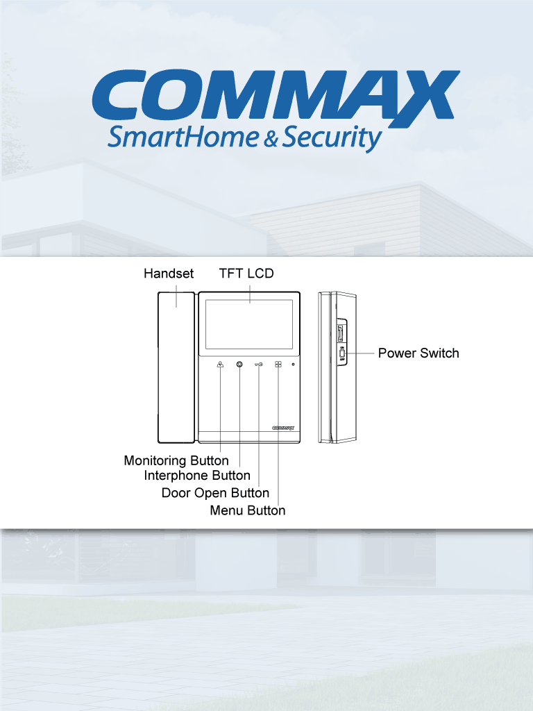 COMMAX CDV43K2DRC4LN - Kit de videoportero Commax a color con