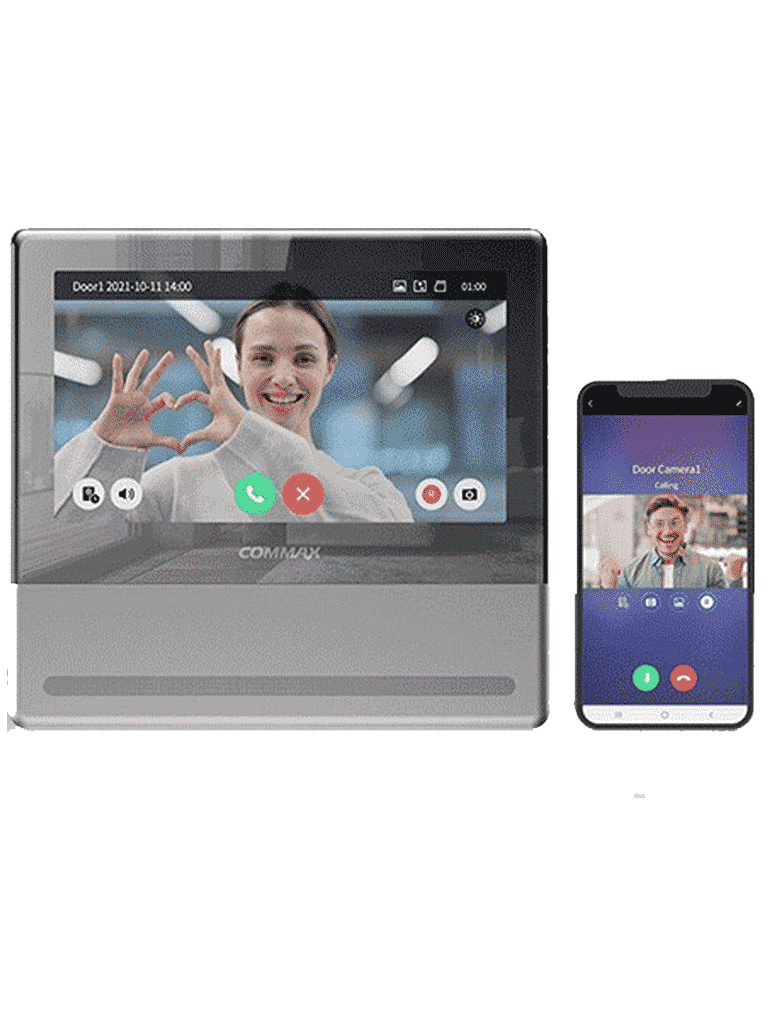 COMMAX CMV70MXP - Paquete de monitor Wifi para videoportero con