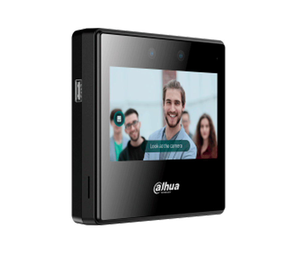 DAHUA ASA3223A-W - Control de Asistencia con Reconocimiento Facial/ Pantalla