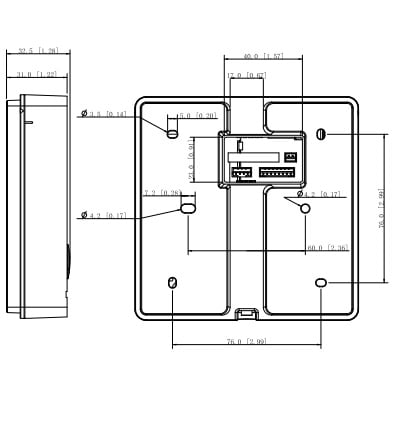 DAHUA ASI1212F-D - Control de Acceso Touch/ 3,000 Huellas/ 30,000