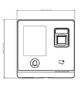 DAHUA ASI1212F-D - Control de Acceso Touch/ 3,000 Huellas/ 30,000