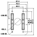 DAHUA DH-PFA152-E - Montaje para Poste/ Compatible con Montajes: PFA121,