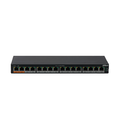 DAHUA DH-PFS3016-16GT-190 - Switch Poe Gigabit de 16 Puertos PoE