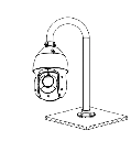 DAHUA DH-SD49216DB-HNY - Camara IP PTZ de 2 Megapixeles/ 16x