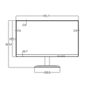 DAHUA DHI-LM22-H200 - Monitor de 22 Pulgadas Ultra Delgado/ Housing