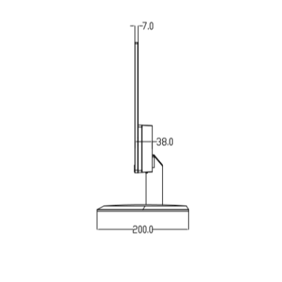 DAHUA DHI-LM22-H200 - Monitor de 22 Pulgadas Ultra Delgado/ Housing