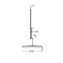 DAHUA DHI-LM22-H200 - Monitor de 22 Pulgadas Ultra Delgado/ Housing