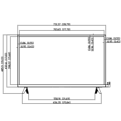 DAHUA DHI-LM32-F200 - Pantalla de 32 pulgadas FHD/  Ideal