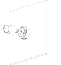 DAHUA HAC-B2A21-28 - Camara Bullet HDCVI 1080p/ 100 Grados de