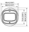 DAHUA HAC-B4A21VF - Camara Bullet Varifocal de 2 Megapixeles/ Lente