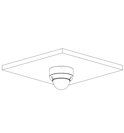 DAHUA HAC-HDBW1801EAN - Camara Domo Antivandalica 4k/ 8 Megapixeles/ Lente