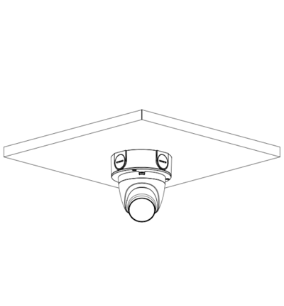 DAHUA HAC-HDW1209TLQN-LED - Cámara Domo Full Color de 2 Megapíxeles/