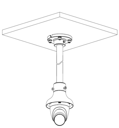 DAHUA HAC-HDW1209TLQN-LED - Cámara Domo Full Color de 2 Megapíxeles/