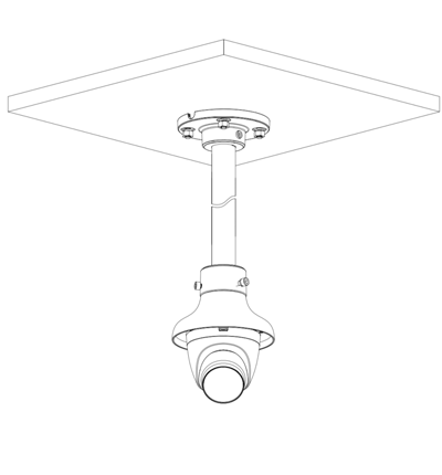 DAHUA HAC-HDW1239TLQN-A-LED - Camara Domo de 2 Megapixeles/ Full Color/