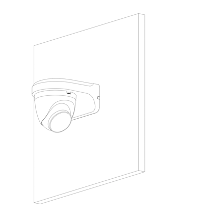 DAHUA HAC-HDW1801TQN-A - Camara Domo 4k/ 8 Megapixeles con Microfono