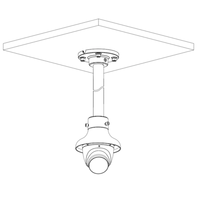 DAHUA HAC-HDW1809TLM-A-LED - Camara Domo Eyeball 4k Full Color/ 8