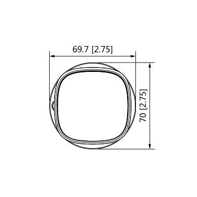 DAHUA HAC-HFW1231CM-28 - Camara Bullet 1080p/ Super Adapt/ Metalica/ Lente