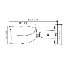 DAHUA HAC-HFW1231CM-28 - Camara Bullet 1080p/ Super Adapt/ Metalica/ Lente