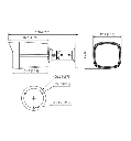 DAHUA HAC-HFW1231TLM-I6 - Camara Bullet de 2 Megapixeles/ Super Adapt/