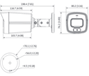 DAHUA HAC-HFW1239TLM-A-LED - Camara Bullet Full Color de 2 Megapixeles/