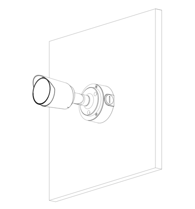 DAHUA HAC-HFW1509CN-A-LED - Cámara Bullet Full Color de 5 Megapixeles/