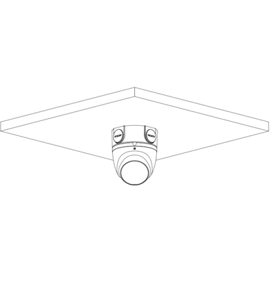 DAHUA HAC-T2A21N-28 - Camara Domo de 2 Megapixeles/ 1080p/ Lente