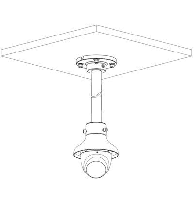 DAHUA HAC-T2A21N-28 - Camara Domo de 2 Megapixeles/ 1080p/ Lente