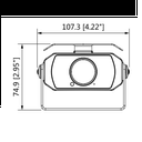DAHUA HMW3200(2.1mm) - Cámara Cubo para DVR Móvil de 2