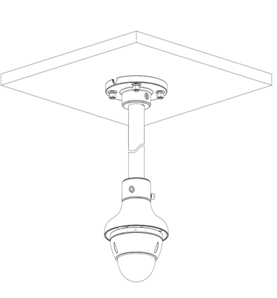 DAHUA IPC-HDBW2441E-S - Camara IP Domo Antivandalica de 4 Megapixeles/