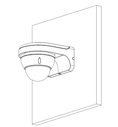 DAHUA IPC-HDBW2441E-S - Camara IP Domo Antivandalica de 4 Megapixeles/