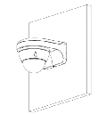 DAHUA IPC-HDBW2441E-S - Camara IP Domo Antivandalica de 4 Megapixeles/