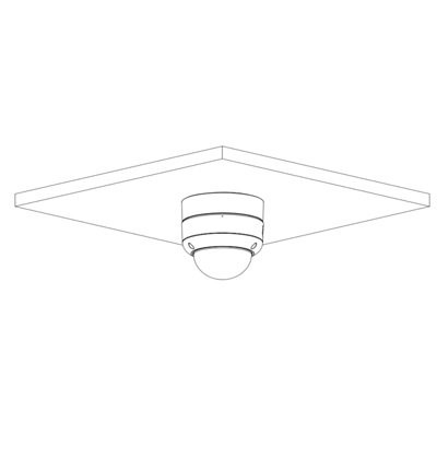 DAHUA IPC-HDBW3441E-AS-S2 - Camara IP Domo Antivandalica de 4 Megapixeles