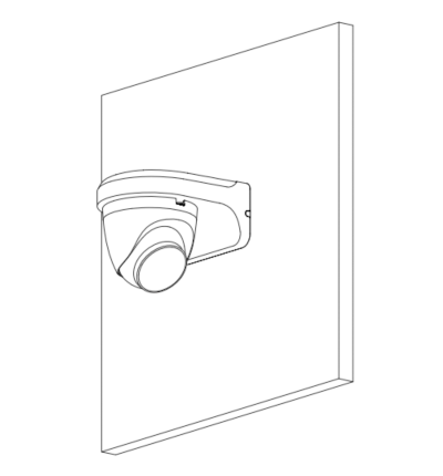 DAHUA IPC-HDW2449T-S-IL - Camara Domo IP de 4 Megapixeles/ Con