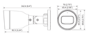 DAHUA IPC-HFW1230S1-S4 - Camara IP Bullet 2 MP/ H.265+/ 20