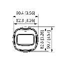 DAHUA IPC-HFW1230T1N-ZS - Camara IP Bullet de 2 Megapixeles/ Lente