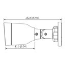 DAHUA IPC-HFW1431S1-S4 - Cámara IP Bullet de 4 Megapixeles/ H.265+/