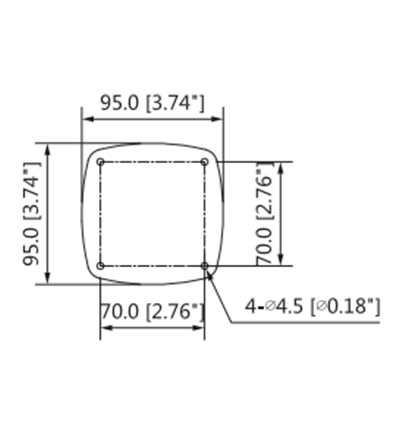 DAHUA IPC-HFW5442EN-ZE - Cámara IP Bullet Resolución de 4 MP/