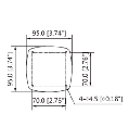 DAHUA IPC-HFW5442EN-ZE - Cámara IP Bullet Resolución de 4 MP/