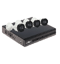 DAHUA KITNVR1104HS-P+4C1TB- Kit IP de 4 Canales de 2MP/ NVR