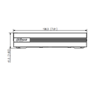 DAHUA KITXVR1B04-I+HFW1200CMA- Kit de 4 Canales de 2 Megapixeles con