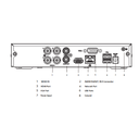 DAHUA KITXVR1B04-I+HFW1200CMA- Kit de 4 Canales de 2 Megapixeles con