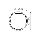 DAHUA KITXVR1B04-I+HFW1200CMA- Kit de 4 Canales de 2 Megapixeles con