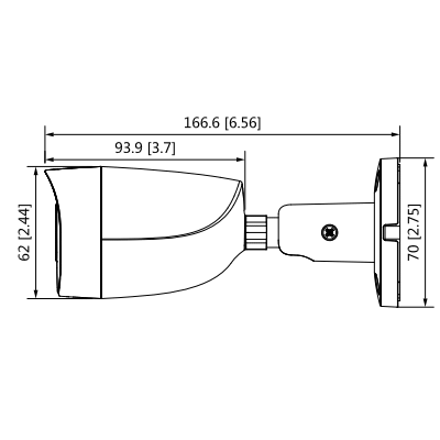 DAHUA KITXVR5104HS4KLI3+4HFW1500CMA- Kit de 4 Canales de 5 Mp con