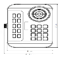 DAHUA MKB1100- Teclado y Joystick Especial para DVR y NVR
