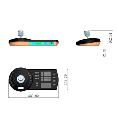 DAHUA NKB1000-E - Teclado Controlador IP con Joystick para PTZs