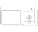 DAHUA NKB5000-F - Teclado Controlador de Red HD/ Control de