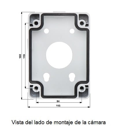 DAHUA PFA120 - Caja de conexiones para camaras PTZ compatible