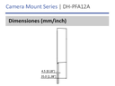 DAHUA PFA12A - Caja de Conexiones para Camaras Dahua/ Compatible