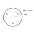 DAHUA PFA130E - Caja de conexiones para camaras DAHUA compatible